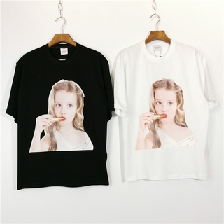 Áo Thun Tay Ngắn In Hình Bánh Donut Dễ Thương Cho Nam Và Nữ