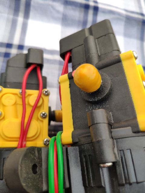 Máy bơm đôi SINLEADER mini 12v kèm nguồn DELTA 12V 10A chính hãng