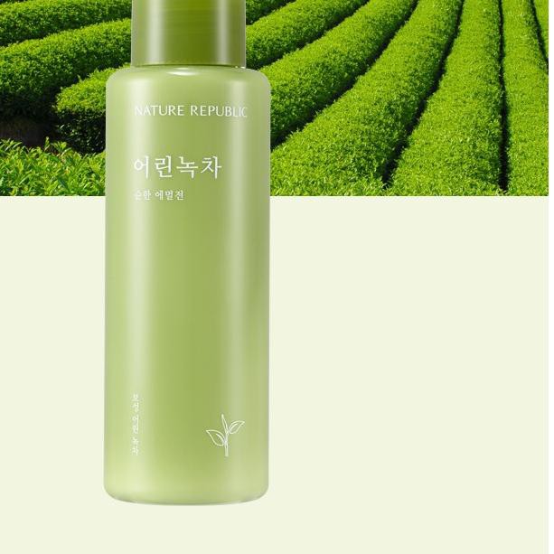 Nature Republic (Hàng Mới Về) Sữa Dưỡng Da Tinh Chất Trà Xanh Tự Nhiên