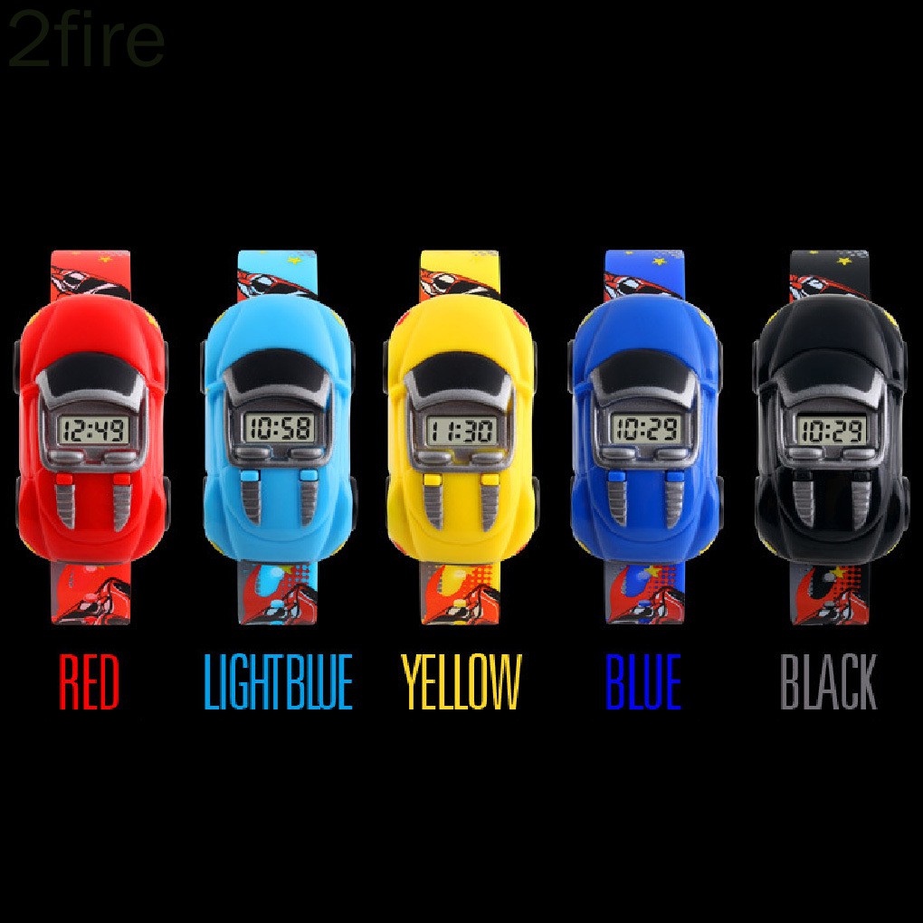 Đồng Hồ Điện Tử Hình Xe Hơi Hoạt Hình Cho Bé | BigBuy360 - bigbuy360.vn