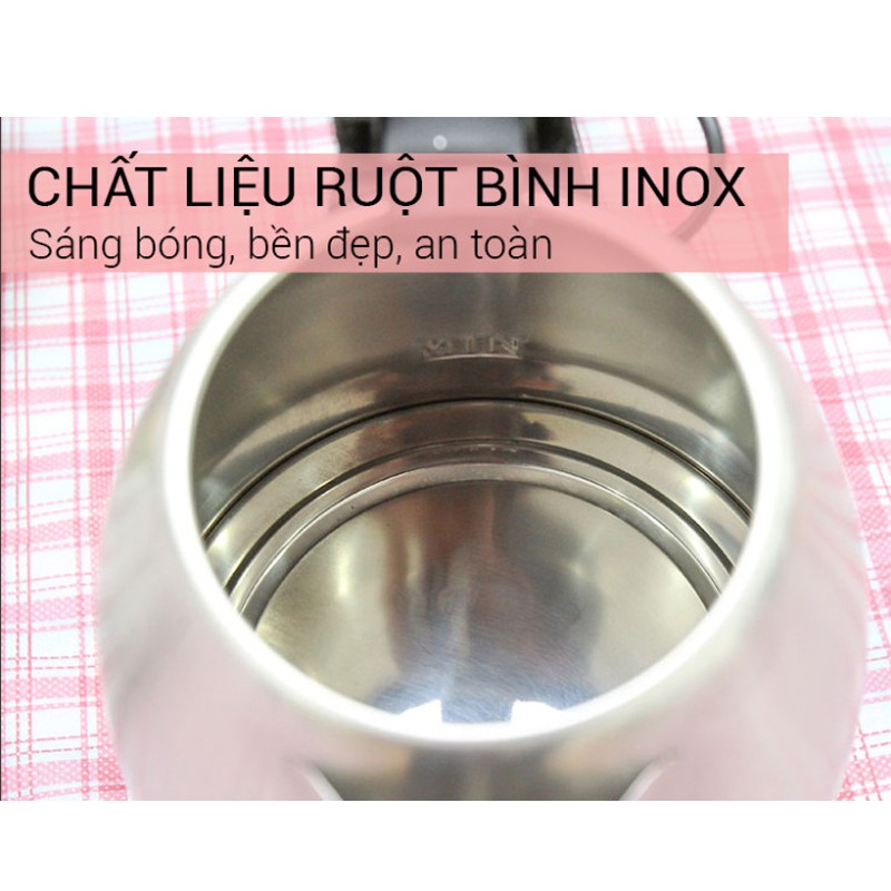 Bình đun siêu tốc 1,5L COMET - CM8217