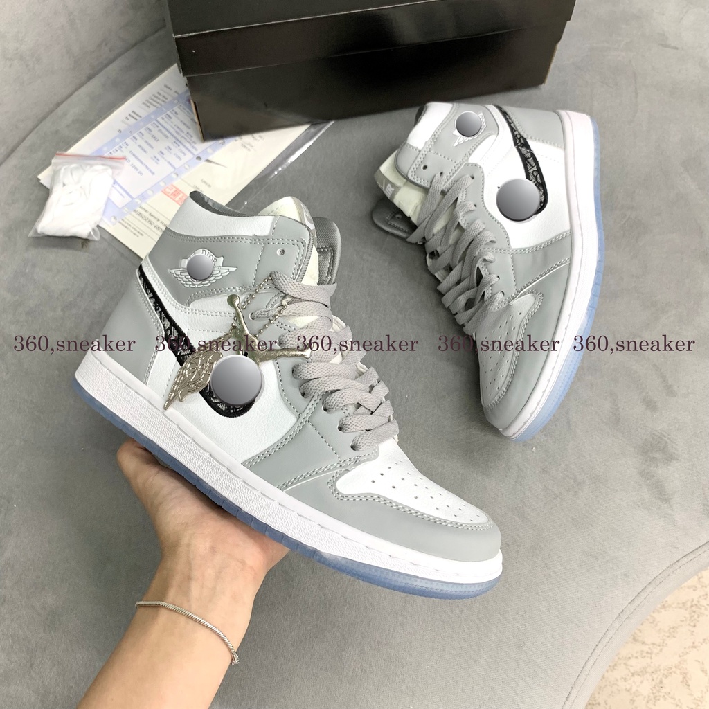 GIÀY THỂ THAO XÁM CỔ CAO ⚡CHUẨN 1:1⚡,GIÀY SNEAKER NAM NỮ