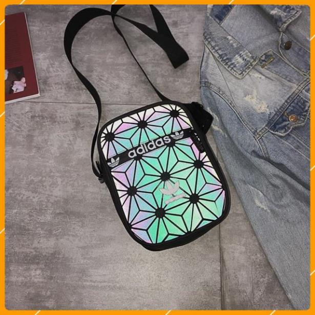 Xả Kho Giá Sốc - Túi đeo chéo 3D phong cách thể thao phản quang phát sáng