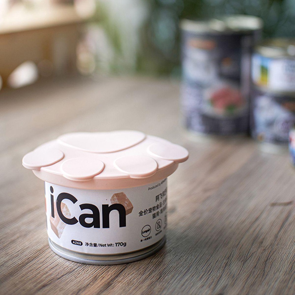 DANILO Nắp Đậy Lon Nước Bằng Silicon Hình Thú Cưng Dễ Thương Tiện Dụng Ốp