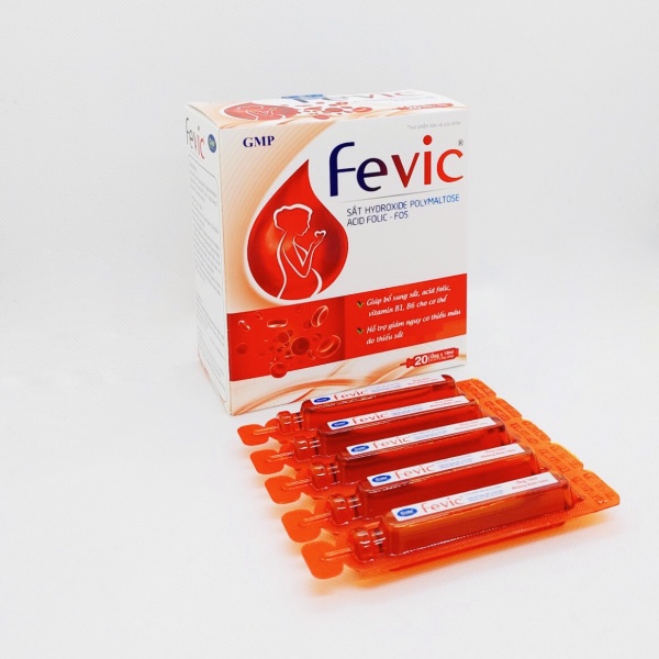 Sắt Hữu Cơ Dạng Siro Cho Bé,Bẹ Bầu và Các Mẹ Sau Sinh (Thành phần 100% tự nhiên) - Fevic