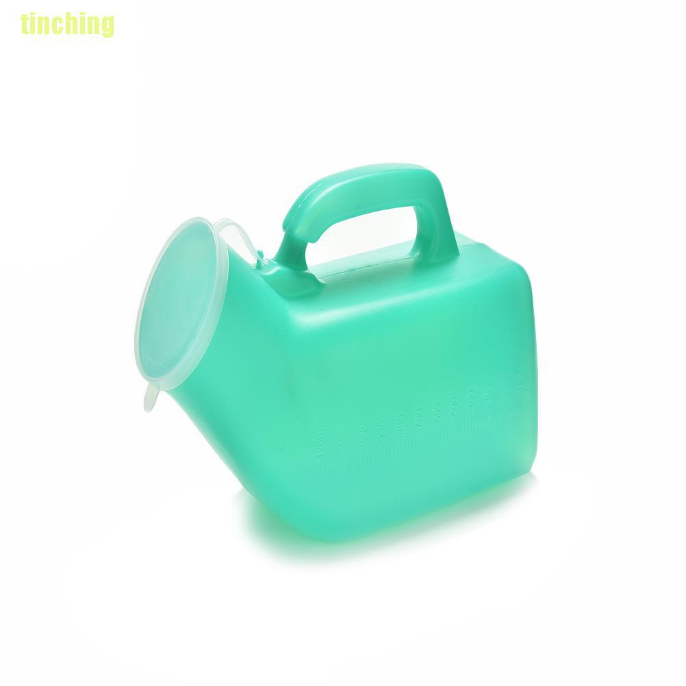 Bình Đi Vệ Sinh Dung Tích 1200ml Có Nắp Đậy Tiện Lợi