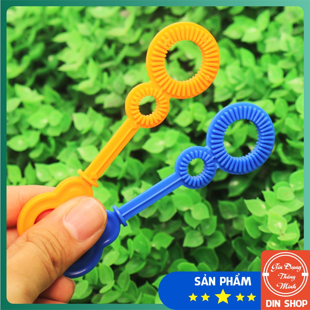 Que thổi bong bóng xà phòng mini 💝DIN SHOP💝 Cây thổi bong bóng cho bé
