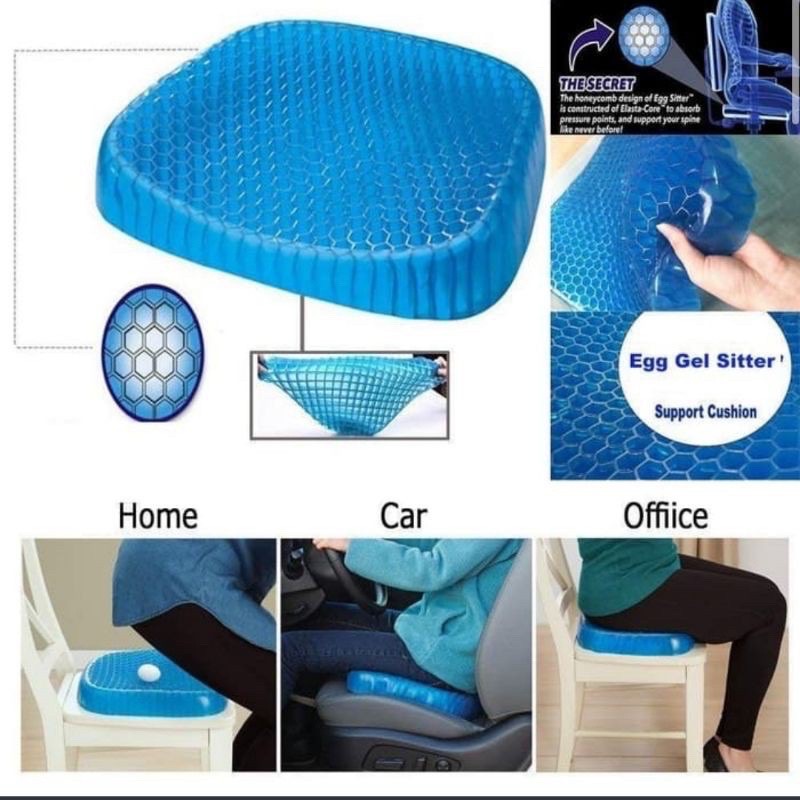 Đệm ngồi 3D thoáng khí - Nệm ngồi ghế văn phòng MAGIC CUSHION thoáng khí tuần hoàn cho người ngồi lâu (tặng kèm túi bọc) | BigBuy360 - bigbuy360.vn