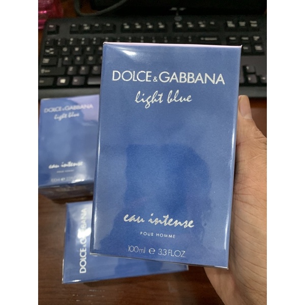 Nước hoa d&g light blue eau intesne pour homme 100ml full seal