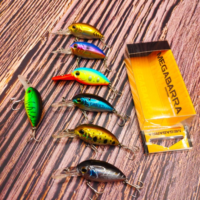 Mồi Câu Megabarra E39 4.8g 39mm Floating Crank