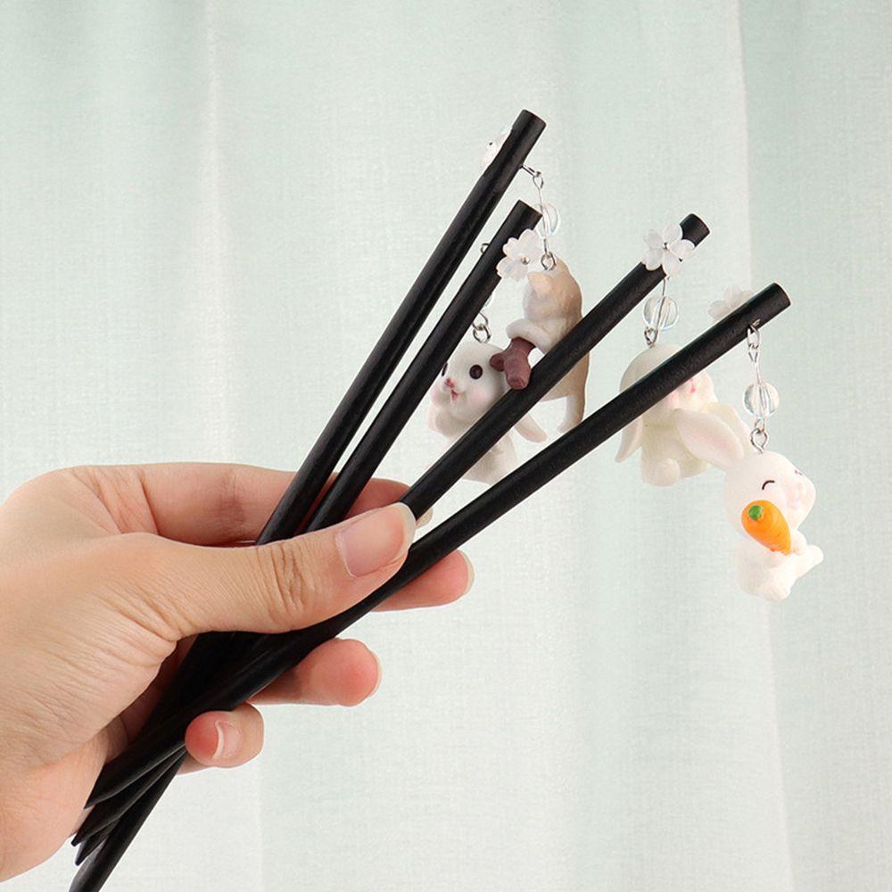 FORBETTER Kẹp Tóc Hình Mèo / Chuột Hamster / Gấu Đáng Yêu Dành Cho Nữ