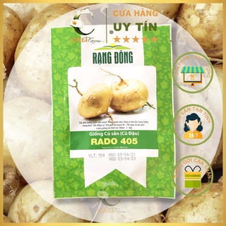Hạt Giống Củ Sắn (Củ Đậu) Rado 405 gói 10gr Dễ Trồng