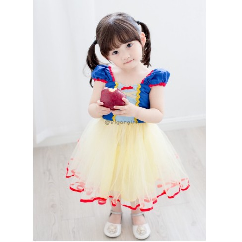 VG [VG] Snow White Dress Váy Girls Dress Dress