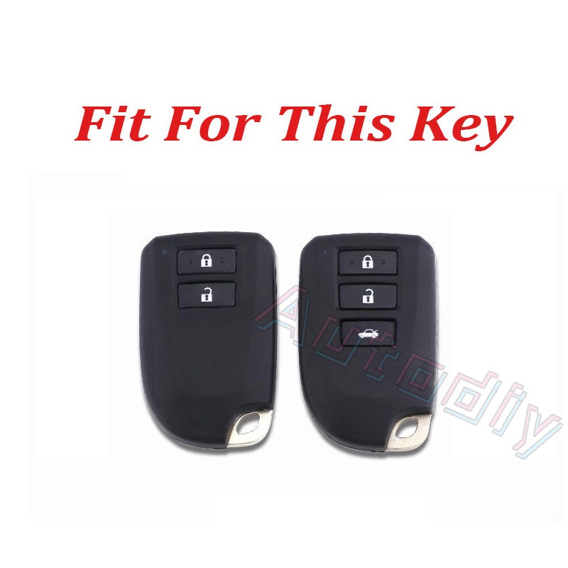 Ốp Bọc Chìa Khóa Xe Hơi Toyota Vios Toyota Yaris Sarung Kunci Kereta Thiết Kế Mới 2022 Yaris