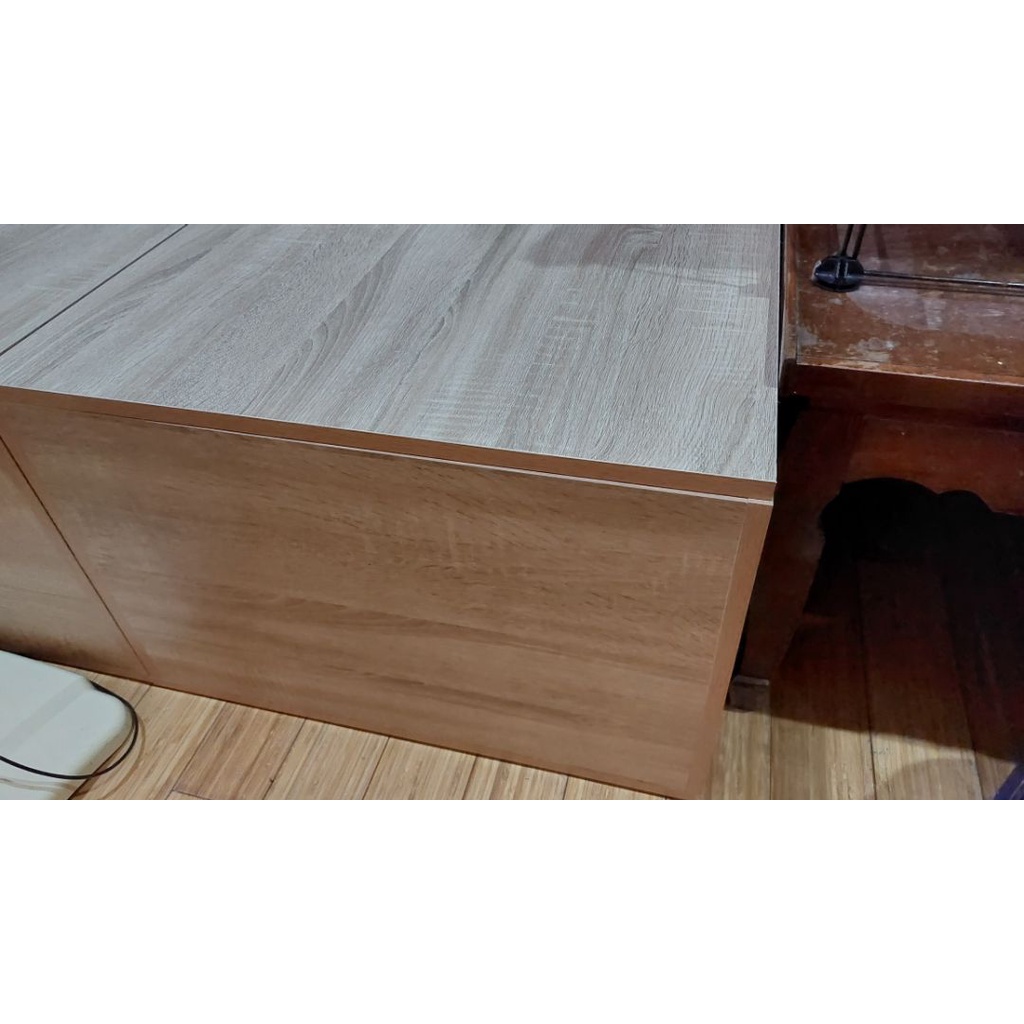 [SHIP HỎA TỐC]Tủ để đồ 2 ngăn có cánh (mở, lật) kết hợp lam giường, ghế.GP182/GP183