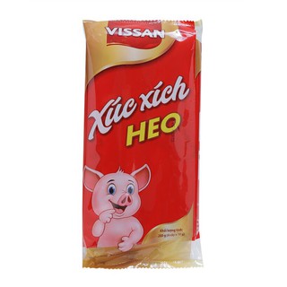 Xúc xích tiệt trùng heo Vissan gói 90gr/160gr/280gr
