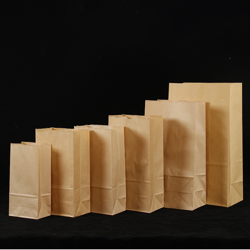 100 túi giấy carton đựng bánh mì / thức ăn vặt / phụ kiện trang trí ngày cưới