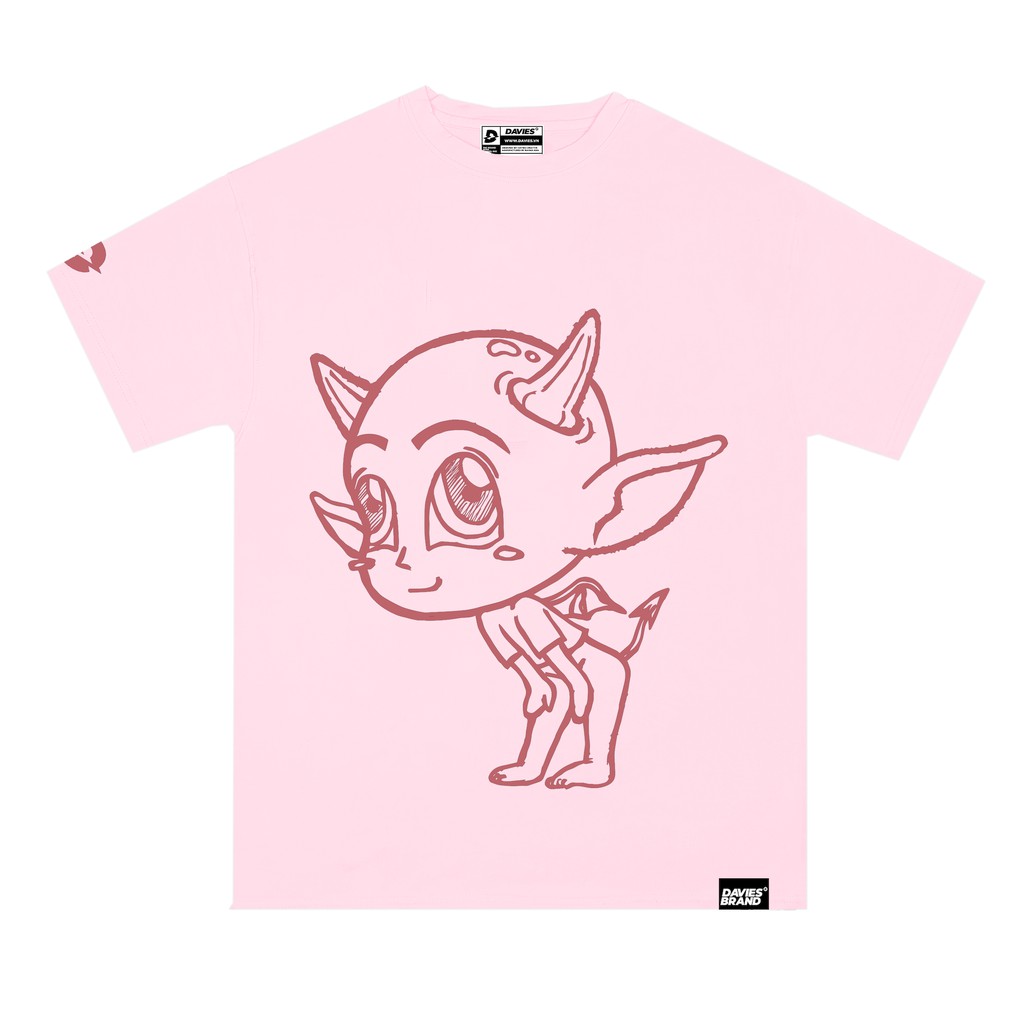 Áo thun nữ tay lỡ form rộng Devil SS2 - Tee local brand DAVIES.
