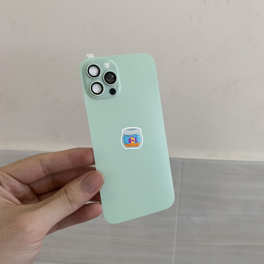 Miếng Dán lưng độ giả sang trọng cho IPHONE 12 lên iphone 13 Pro