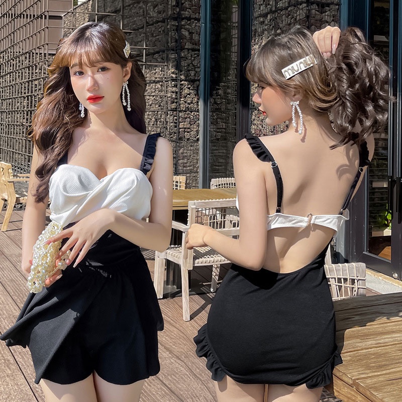 Bộ đồ bơi một mảnh LOCO FISH lưng cao ôm eo phong cách mới cho nữ