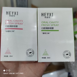 Xịt thơm miệng đào, bạc hà M405 bg