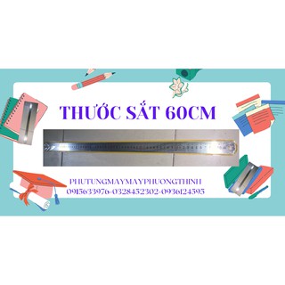 THƯỚC SẮT 60CM