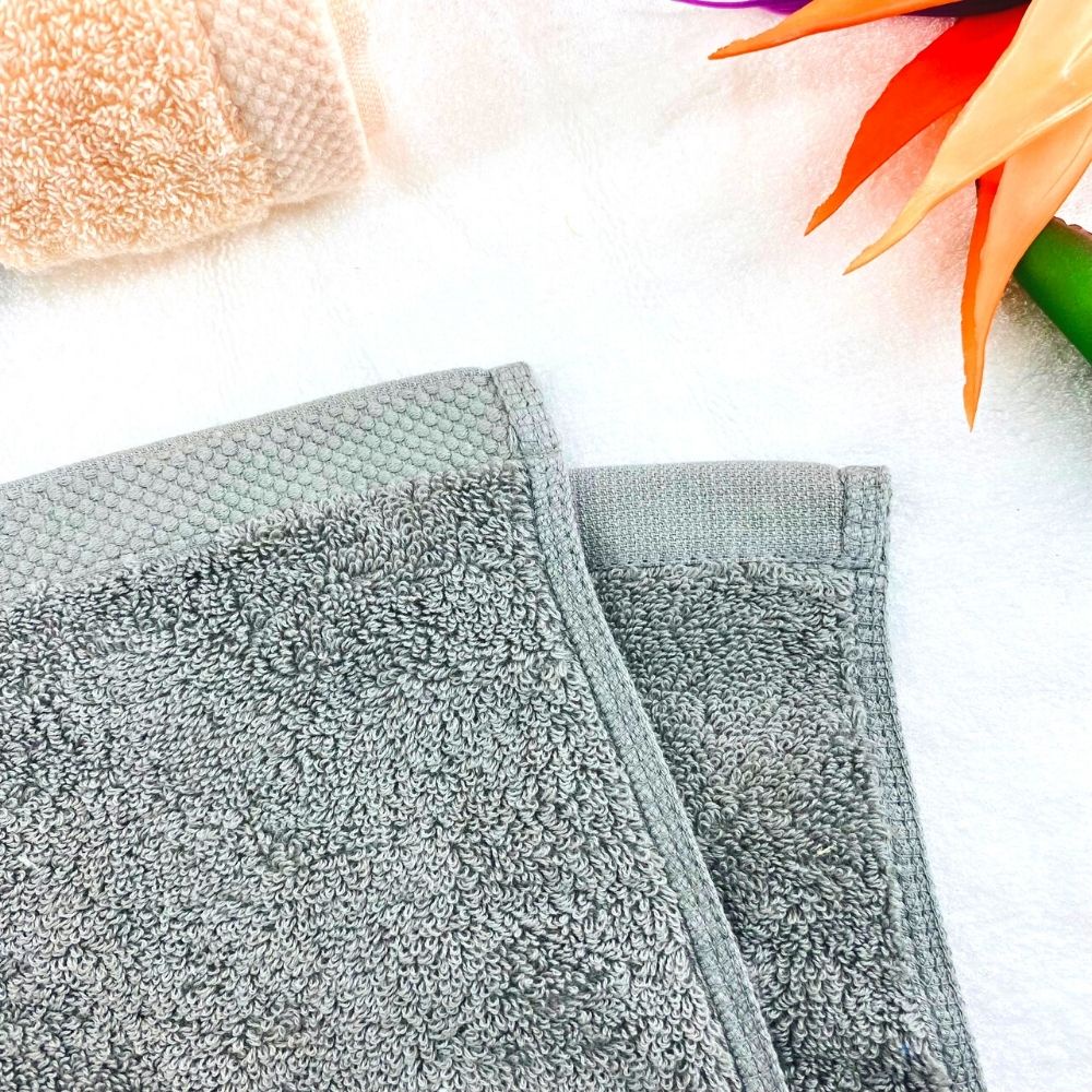 Khăn Mặt Cotton Cao Cấp Seashell Thiện Phú 35*80*125g, Khăn Lau Mặt Y755 Chất Bông Sợi Tự Nhiên Thấm Nước Tốt