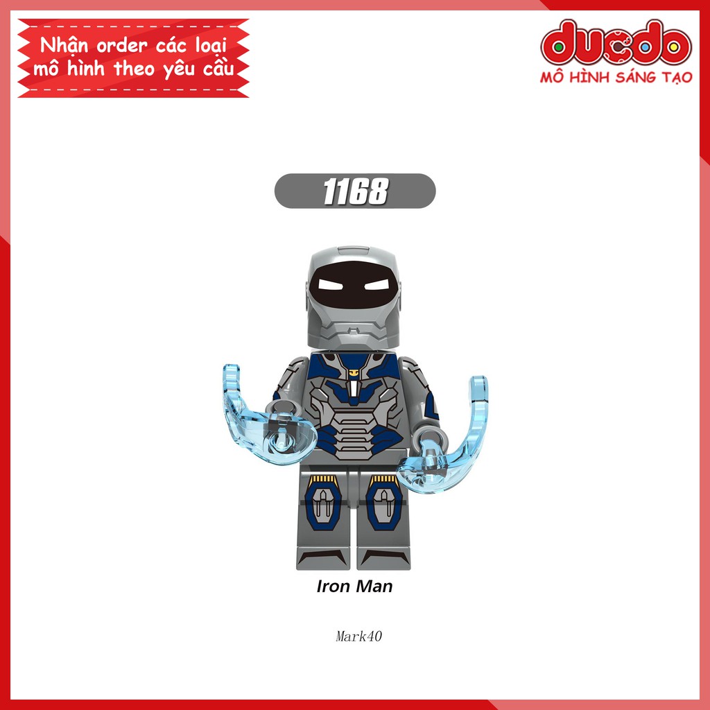 Minifigures các bộ giáp cực đỉnh của Iron Man - Đồ chơi Lắp ghép Xếp hình Mô hình Mini XINH X0246