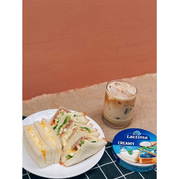 Phô mai miếng Lactima 120gram