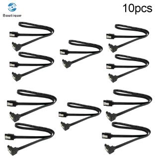 ✿♥▷ SATA 3.0 Cable SATA III 6GB/s Right Angle 90 Degree for HDD Hard Drive 50cm