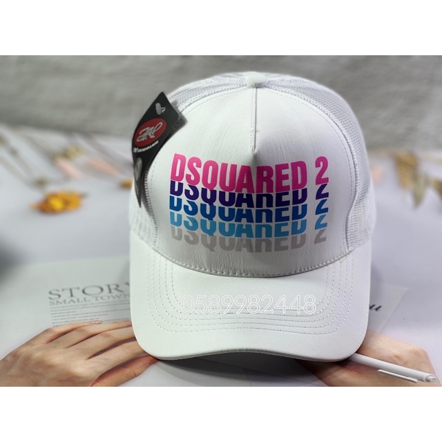 MŨ KẾT LƯỠI TRAI DSQUARED UNISEX THỜI TRANG THOÁNG MÁT NAM NỮ