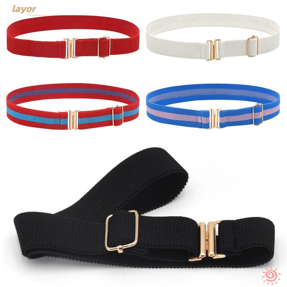 Thắt Lưng Vải Canvas Co Giãn Điều Chỉnh Được Cho Bé