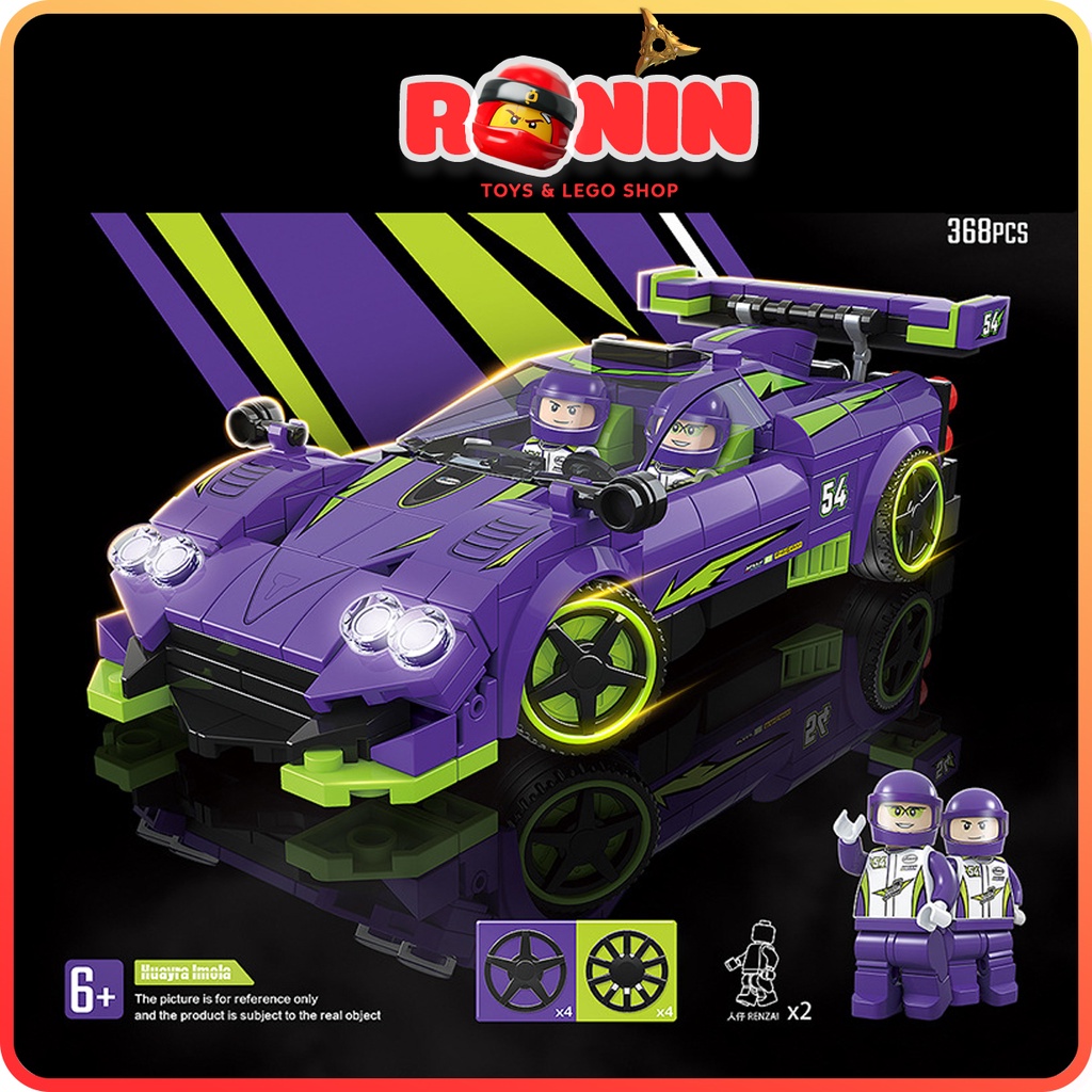 Bộ Đồ Chơi Lắp Ráp Siêu Xe Pagani / Xe Đua Racing Series