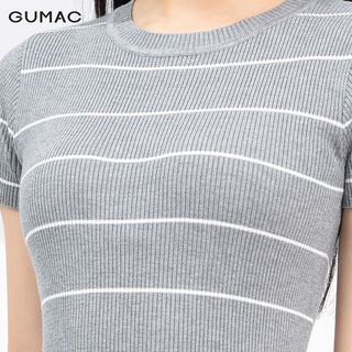 Đầm len ôm sọc DA9222 GUMAC