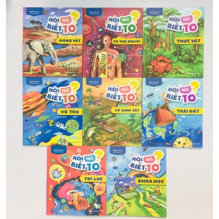 Sách: Combo Hỏi Nhỏ Biết To - Trọn Bộ 8 Cuốn (Tái Bản)