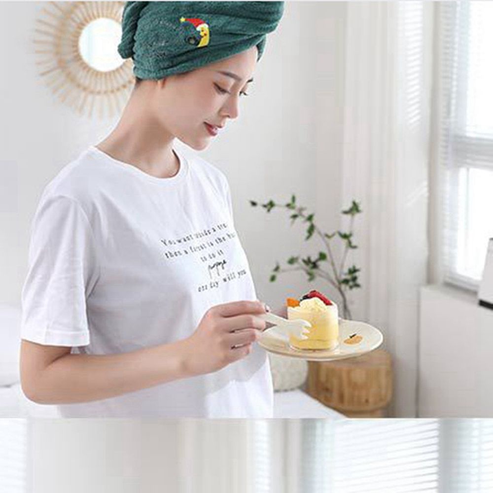 Khăn trùm đầu bằng sợi micro thấm hút nước khô nhanh thân thiện với da