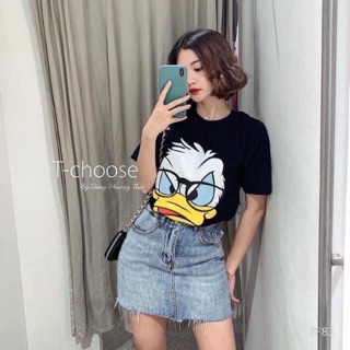 CHÂN VÁY JEAN TÚI NẮP CỰC XINH