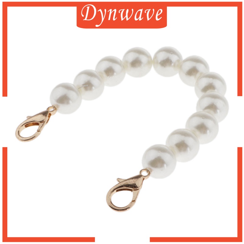 Dây Đeo Túi Xách Handmade Tay Cầm Ngắn Đính Ngọc Trai Thời Trang Sang Trọng