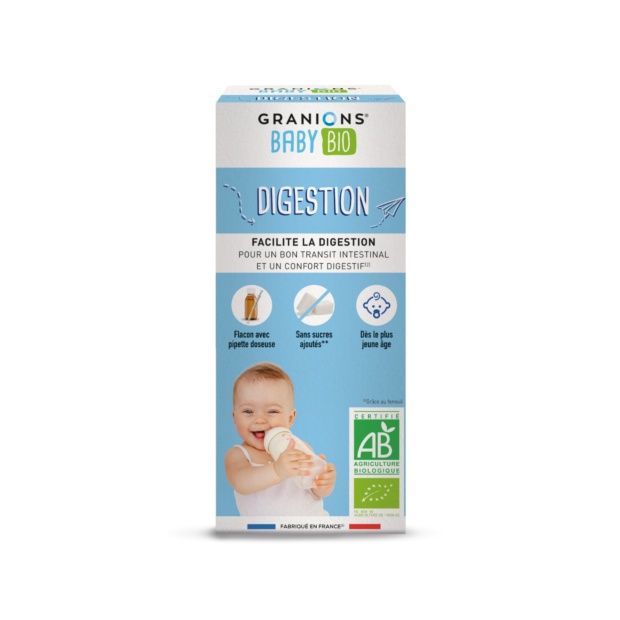Siro tiêu hóa Granions Kid Bio Digestion 125ml cho bé date 11/2023