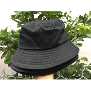 MŨ BUCKET ĐEN TRƠN CỰC CHẤT