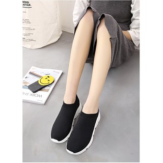 Slip on nữ xinh-Giày lười chun thấp đế- ảnh thật