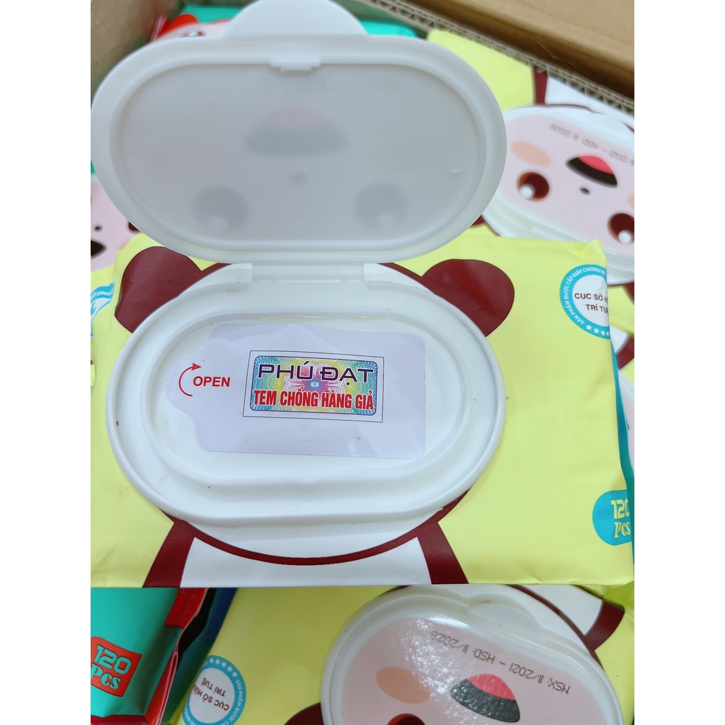 Khăn Giấy Ướt Phú Đạt Không Mùi An Toàn Cho Sức Khoẻ - 1 Gói