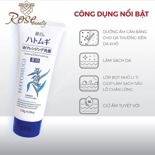 Sữa rửa mặt Hatomugi