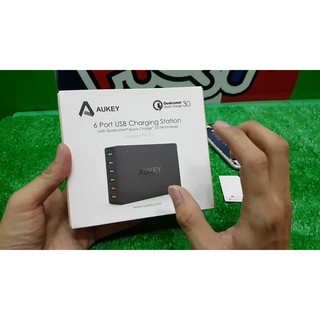 CỦ SẠC NHANH AUKEY 6 CỔNG PA-T11