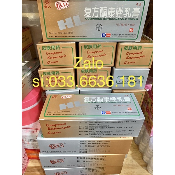 Bán sỉ 1 lố 10 hủ kem HL