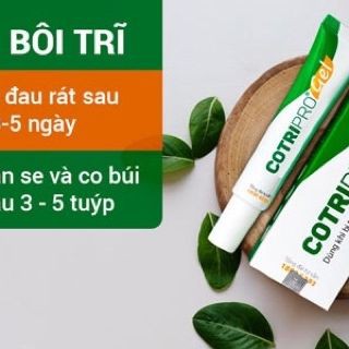 Gel bôi trĩ cực kì hiệu quả Cotripro Gel 25g