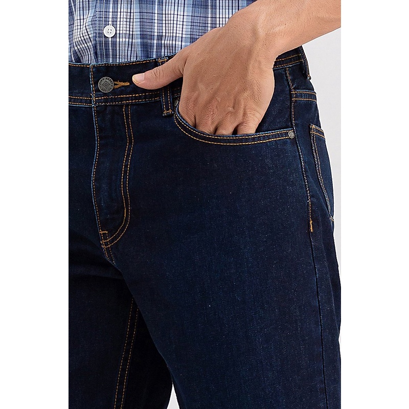 Quần jeans nam form rộng , thời thượng, trẻ trung, chất liệu cao cấp John Henry - JN22SS13-CL