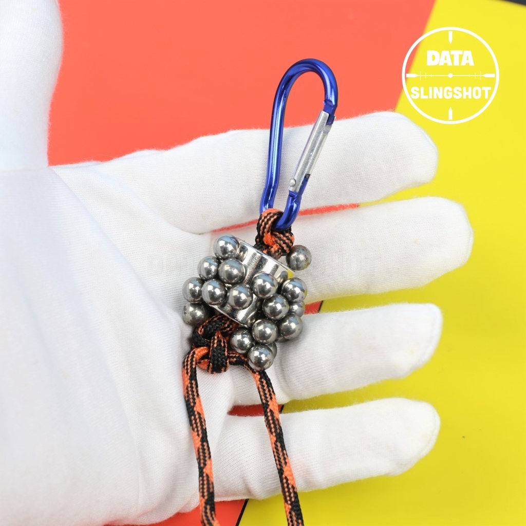 Hít Bi Móc Khoá Nam Châm 20x20mm Made in Việt Nam - DATA SlingShot