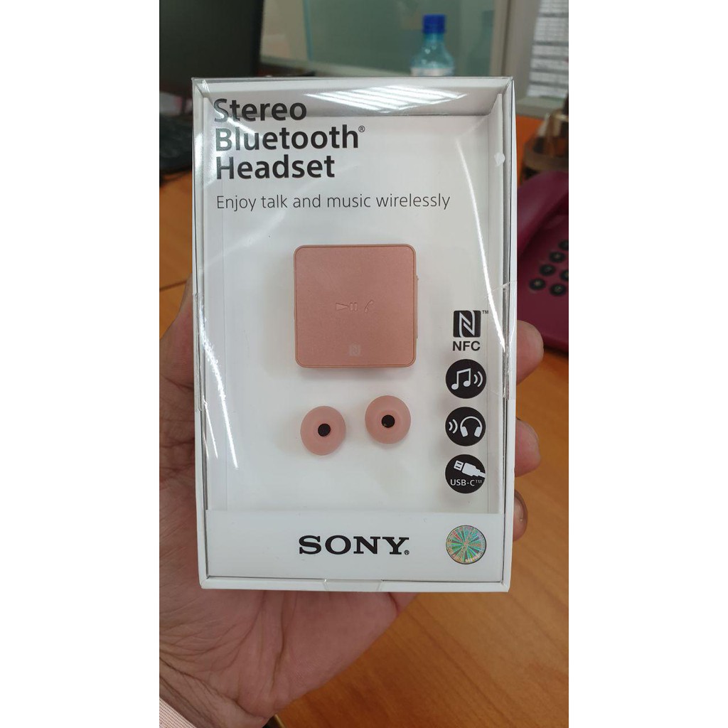 Tai Nghe Bluetooth Sony SBH24 (Hồng) - Hàng Chính Hãng