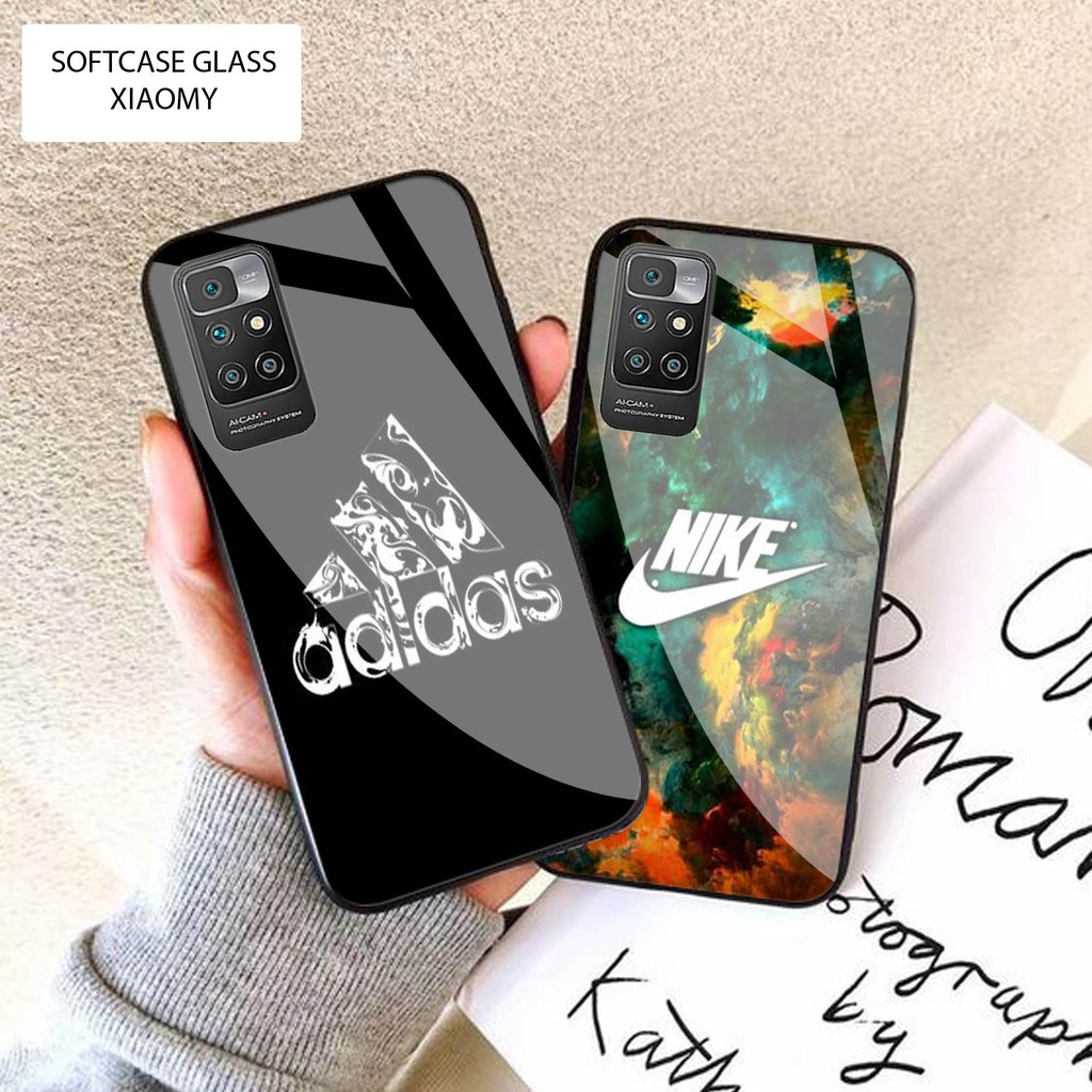 Ốp điện thoại mặt kính cho Xiaomi Redmi 10 9 9C 9A 9T 8A 7A 6A 5A POCO M3 X3 NOTE 8 7 9 8 PRO 10 10 PRO (H40)